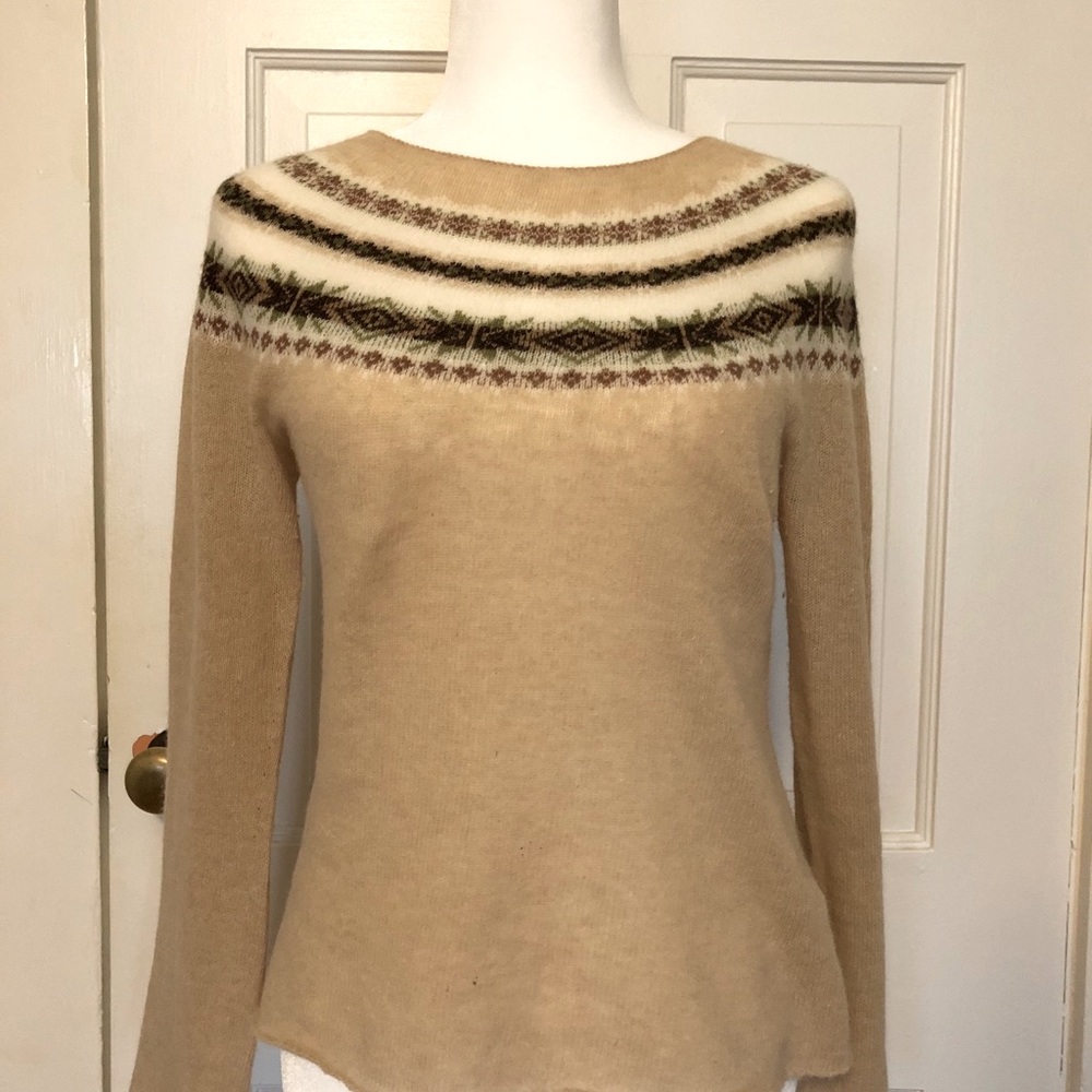 Warm Banana Republic sweater.